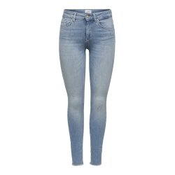 ONLY BLUSH LIGHT BLUE DENIM MID SK AK RW REA1467 - 15162363