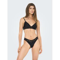 ONLY CHLOE LACE THONG 3-PACK BLACK - 15340169