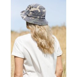 BLACK COLOUR MAURA BUCKET HAT CAMOUFLAGE - 8011