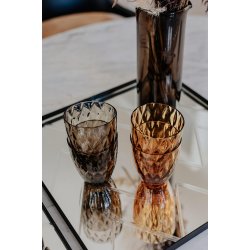 SPECKTRUM DIAMOND DRINKING GLASS SMOKE - 1200