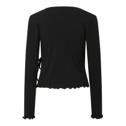 PIECES KITTE V-NECK WRAP TOP SORT - 17163784