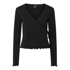 PIECES KITTE V-NECK WRAP TOP SORT - 17163784