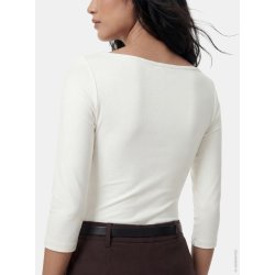 PIECES PHOEBE CLOUD DANCER 3/4 BOATNECK TOP JRS - 17167230 