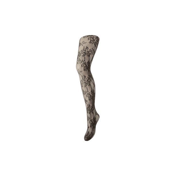 PIECES RANE JACQUARD TIGHTS HOT FUDGE - 17161318