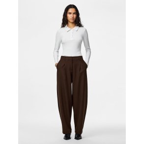 PIECES BOSELLA HOT FUDGE MW BARREL PANTS - 17167143