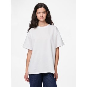 PIECES SKYLAR OVERSIZED T-SHIRT BRIGHT WHITE- 17146654