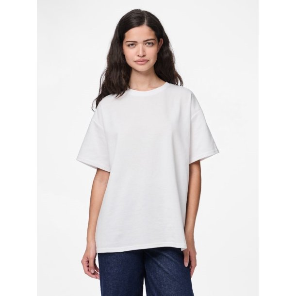 PIECES SKYLAR OVERSIZED T-SHIRT BRIGHT WHITE- 17146654