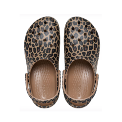 CROCS CLASSIC PLATFORM ANIMAL SEPIA/LEOPARD CLOG 2LD - 211760