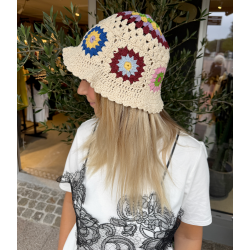 SUI AVA FREDERICA BOHEMIAN HAT MULTI 