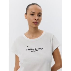 SOFIE SCHNOOR ZOEY TSHIRT SNOE WHITE - S252390