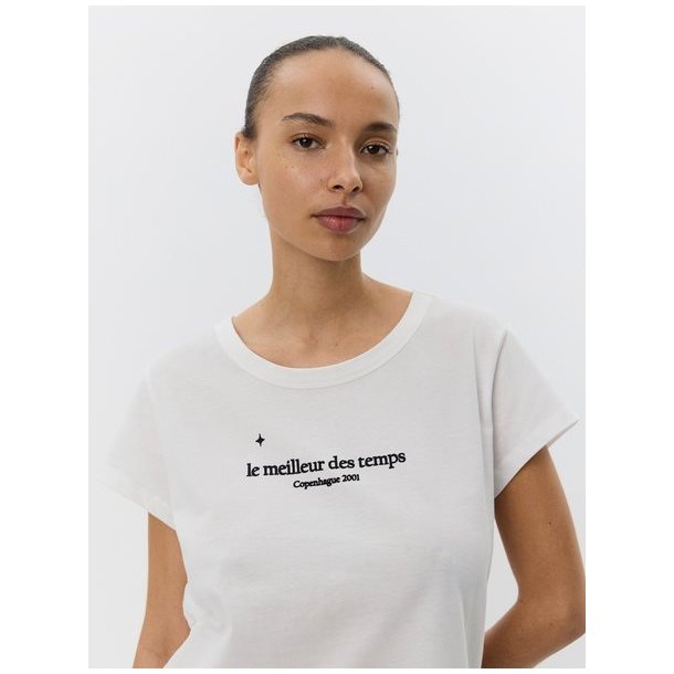 SOFIE SCHNOOR ZOEY TSHIRT SNOE WHITE - S252390