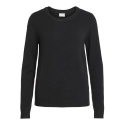 VILA RIL BLACK  STRIK O-HALS - 14054177