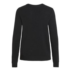 VILA RIL BLACK  STRIK O-HALS - 14054177