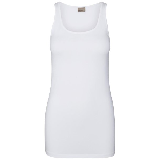 VERO MODA HVID MAXI LANG TANK TOP - 10185110
