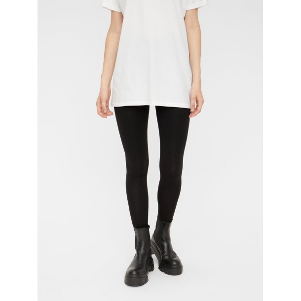 PIECES EDITA LANGE LEGGINGS SORT - 17033113 