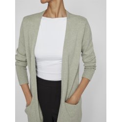  VILA RIL OIL GREEN MELANGE OPEN STRIK CARDIGAN - 14044041