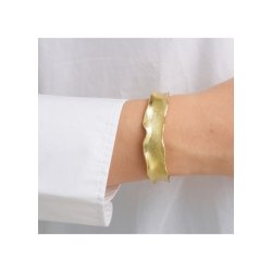 PURE BY NAT GOLD BANGLE - 40661