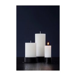  KUNSTINDUSTRIEN THE CIRCLE LYSESTAGE 7 CM. SORT - 10-CI7