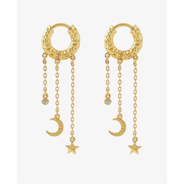 HULTQUIST COSMO HOOPS S08114 - GULD