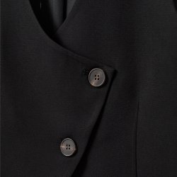 SOFIE SCHNOOR VEST BLACK - S244317