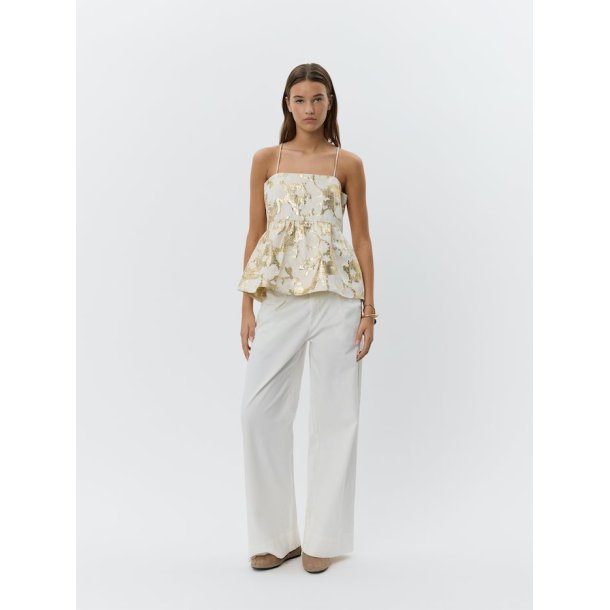 SOFIE SCHNOOR  LOVASW TOP OFF WHITE - S252320