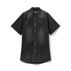 SOFIE SCHNOOR MAYSW SKJORTE KJOLE- WASHED BLACK S253171