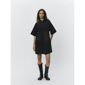 SOFIE SCHNOOR MAYSW SKJORTE KJOLE- WASHED BLACK S253171