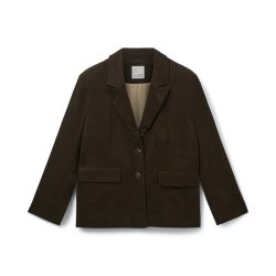 SOFIE SCHNOOR PENNYSW BLAZER DARK BROWN - S253354
