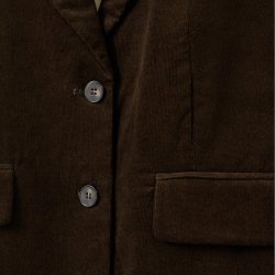 SOFIE SCHNOOR PENNYSW BLAZER DARK BROWN - S253354