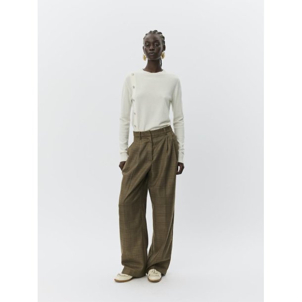SOFIE SCHNOOR SAISW KNIT STRIK OFF WHITE - S254225