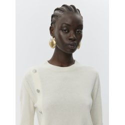 SOFIE SCHNOOR SAISW KNIT STRIK OFF WHITE - S254225