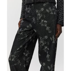 SOFIE SCHNOOR MARIAMSW JEANS BLACK FLOWER - S254235