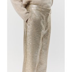 SOFIE SCHNOOR CORDELIASW TROUSERS LIGHT GOLD - S254252