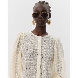 SOFIE SCHNOOR CORASW SHIRT OFF WHITE - S254285