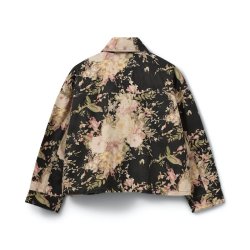 Sofie Schnoor Amayasw boxy denim jacket flower mix - S261126 