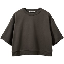 SOFIE SCHNOOR ELOISESW SHORT SLEEVE SWAETSHIRT WARM STONE - S262200