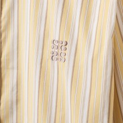 SOFIE SCHNOOR MERCYSW OVERSIZED SHIRT LIGHT YELLOW - S262205