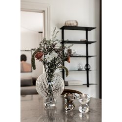 SPECKTRUM MEADOW SMALL SWIRL VASE CLEAR - 3179