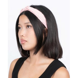  SUI AVA FLORAL BRODERIE TWIST HEADBAND - STRAWBERRY - SA2601171
