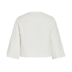 VILA GERY O-NECK 3/4 CLOUD DANCER BOLERO/DC - 14113299