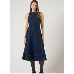 YAS TOVE LANG DENIM KJOLE MEDIUM BLUE DENIM - 26041224