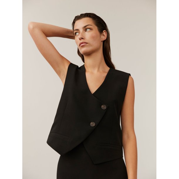 SOFIE SCHNOOR VEST BLACK - S244317