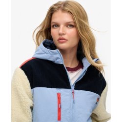 SUPERDRY HOODED FLEECE JACKET URBEN CREAM - W5011772A