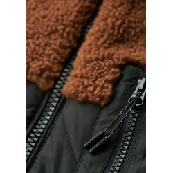 SUPERDRY WORKWEAR FLEECE HYBRID JACKET BISON BROWN � W5011771a