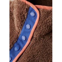 SUPERDRY SUPER SOFT MASH UP TEDDY FLEECE NUTMEG SPICE BROWN � W2012349A