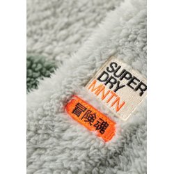 SUPERDRY SUPER SOFT MASH UP TEDDY FLEECE PURITAN GREY � W2012349A