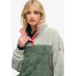 SUPERDRY SUPER SOFT MASH UP TEDDY FLEECE PURITAN GREY � W2012349A