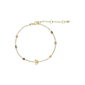 PURE BY NAT NADIA BRACELET G/B PEACH/SMOKEY TONES - 40695