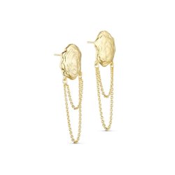 PURE BY NAT ESTHER CHAINI EARRINGS G/B - 45894