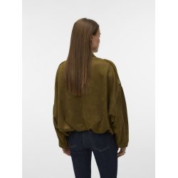 VERO MODA HAZEL FAUX BOMBER JAKKE MILLITARY OLIVE- 10353230